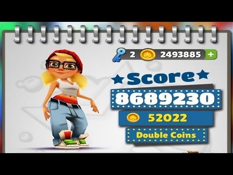 Longest subway surfer run with no coins｜TikTok Search