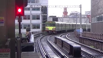 Ride on a DART 8100 Class EMU from Blackrock to Sydney Parade