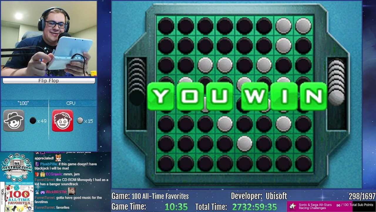 DS Destruction 298/1697: 100 All-Time Favorites (There Are NOT 100 Favorites In This!)