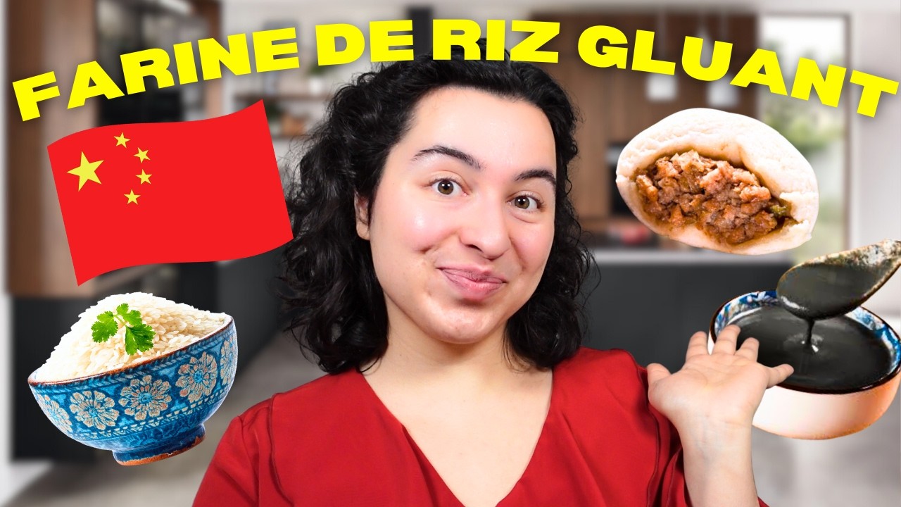 QUE FAIRE AVEC DE LA FARINE DE RIZ GLUANT ? 4 Recettes faciles & rapides I Vegan + Sans gluten