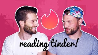REACTING TO OUR FIRST TINDER CONVERSATION | Dads Not Daddies