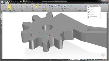 Chức năng nhận diện mô hình trong Solid Edge ST8
