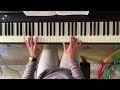 Hallelujah - 6/8 time signature - piano