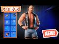 BEST STONE COLD STEVE AUSTIN SKIN COMBOS (WWE!) - Fortnite