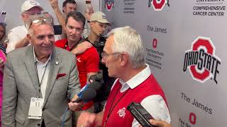 Jim Tressel talks about the OSU Ring of Honor
