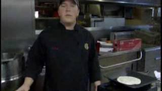 Blue Corn Whitefish Tacos, Chef Kyle Marshall, Red Mesa Grill, Traverse City, Michigan