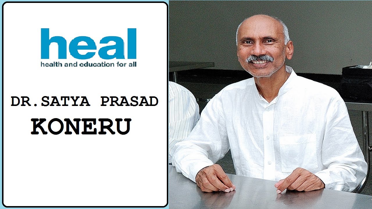HEAL Founder- Dr.Satya Prasad Koneru
