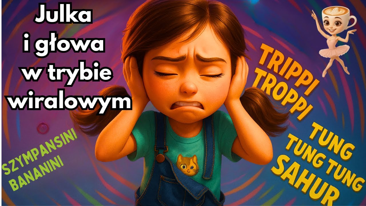 Julka i głowa w trybie wiralowym - Słuchowisko Dla Dzieci na Dobranoc . Audiobook Dziecięcy Do Snu.