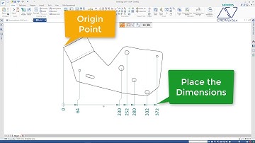 Solid Edge Add Dimension to Coordinate Dimensions