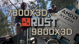 RUST - 7800X3D vs. 9800X3D - benchmark and comparison Net Worth
