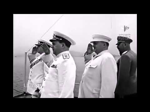 USSR Anthem Navy Day Parade At Vladivostok In 1950s