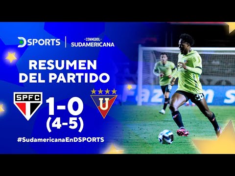 ¡Con Guerrero! Liga venció 5-4 a Sao Paulo en penales y clasificó a semifinales de la Sudamericana