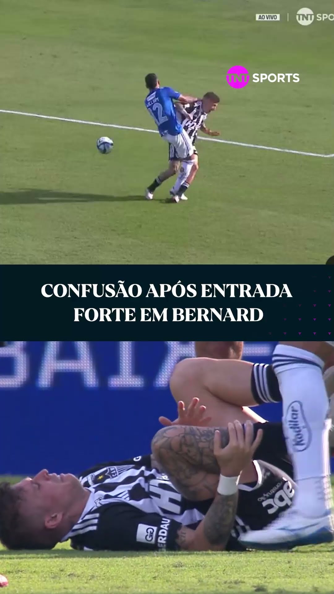 FALTA PESADA EM BERNARD E O CLIMA FECHOU DE NOVO NO CLÁSSICO MINEIRO! ???? #shorts