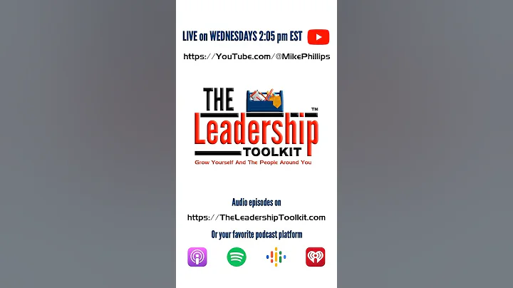 The Leadership Toolkit. The definitive podcast for leadership growth.