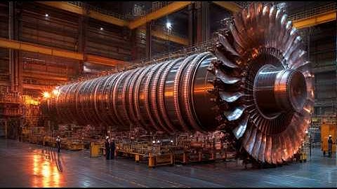How 99 Million $ Steam Turbines Are Made. Turbine Repair and Maintenance Process