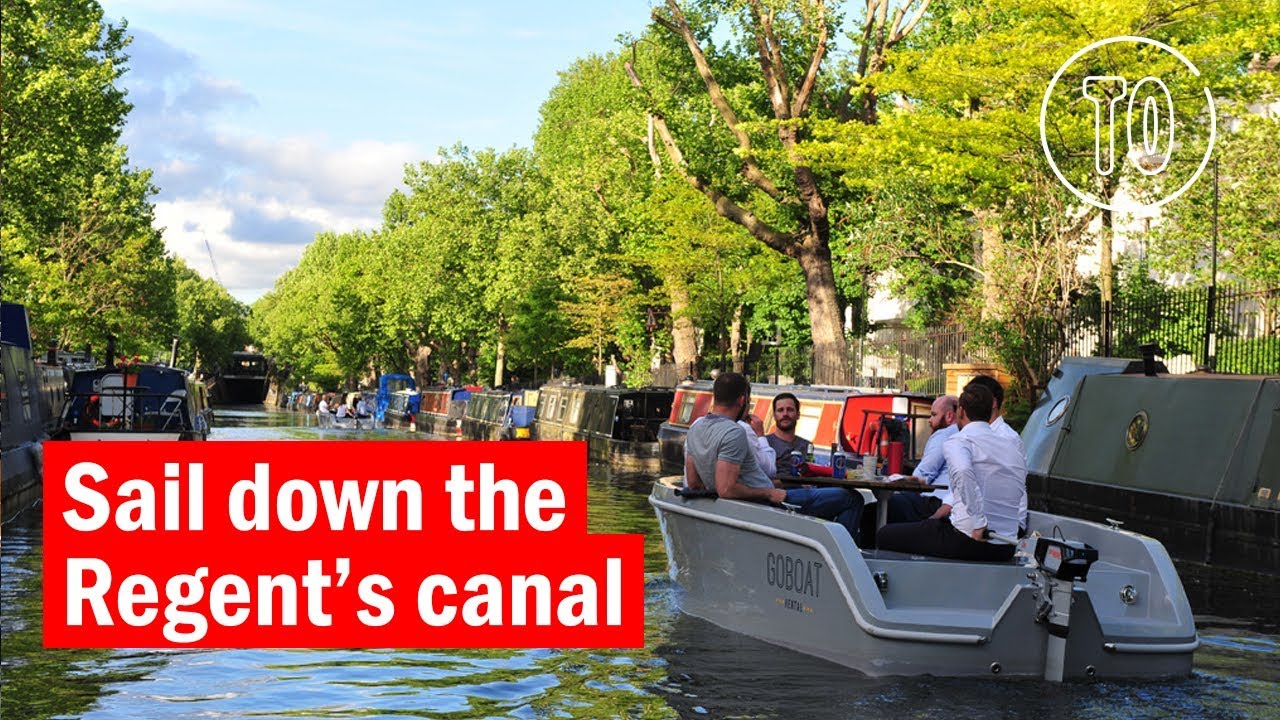 Sail down the Regent's Canal with GoBoat