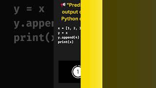 Python Trick Question! Can You Predict the Output 🤔 #Shorts
