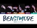 MONSTA X - &#39;BEASTMODE&#39; Lyrics [Color Coded_Han_Rom_Eng]