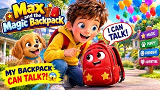 😱 My Backpack Started Talking! 🎒✨ | Max and the Magic Backpack | #viral #trending #funny 