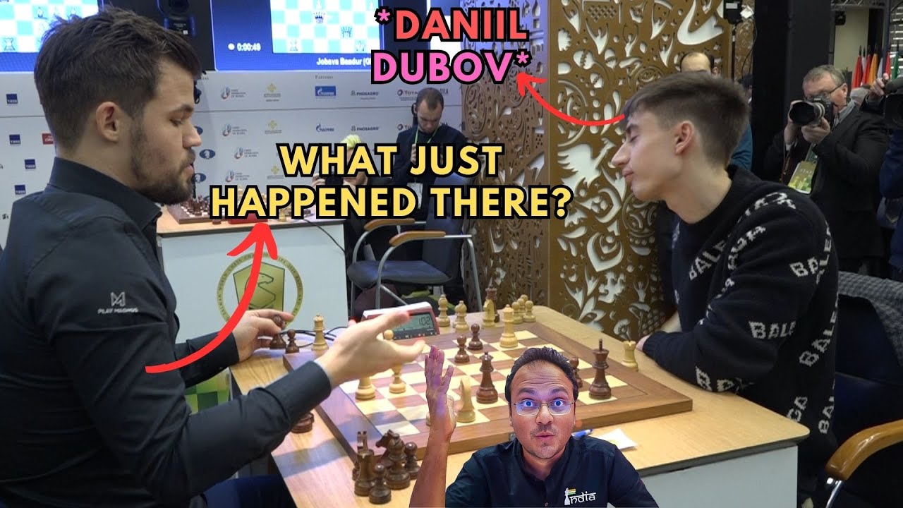 Chess: Magnus Carlsen 'in a deep funk' after latest defeat to Daniil Dubov, Magnus Carlsen