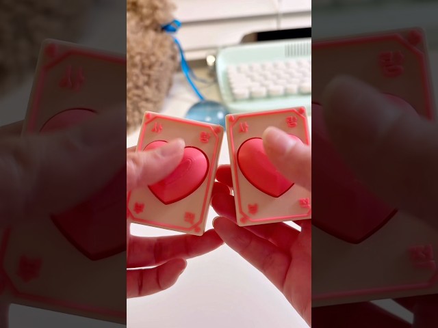 어서와 사랑부적 클리커는 처음이지? 소품샵 사장이 직접민든 클리커 👀#asmr#클리커#피젯토이#사랑부적