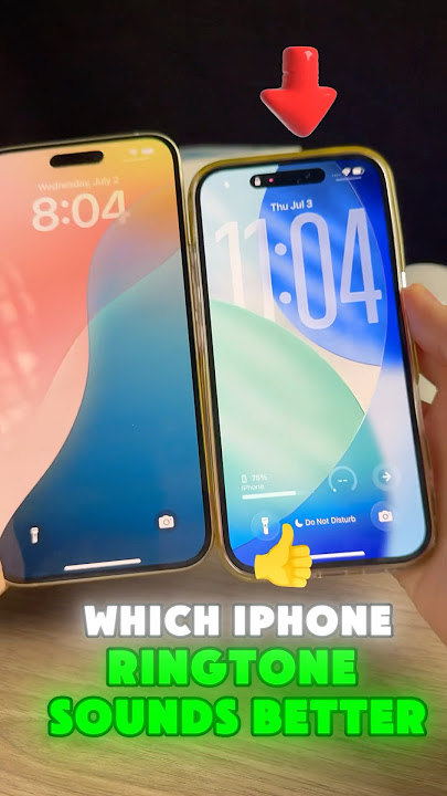 iOS 26 Ringtone vs iOS 18 Ringtone! Which iPhone Ringtone sounds better👀#ios26 #tenorshare #shorts
