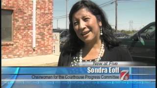 Ector County Courthouse Signs Cause Controversy