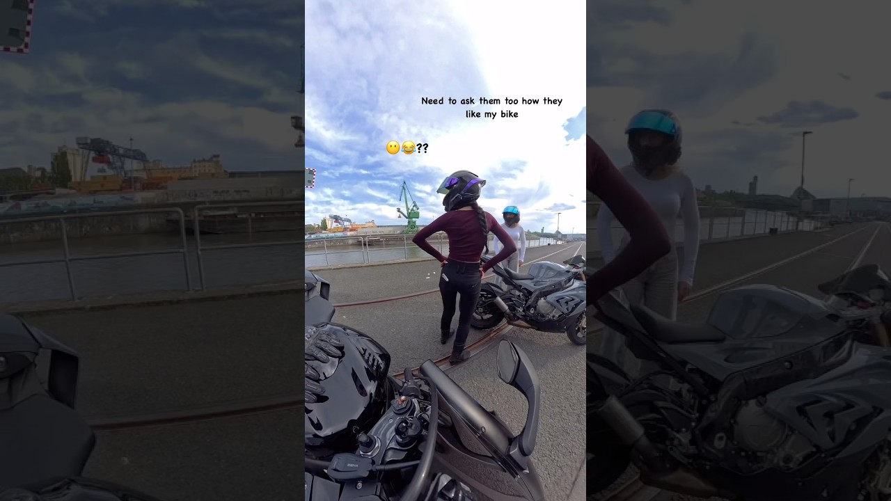 Theydon&rsquo;t believe us that we ride bikes😂 #motovlog #funny #s1000rr #motorbike #sportbike #insta360