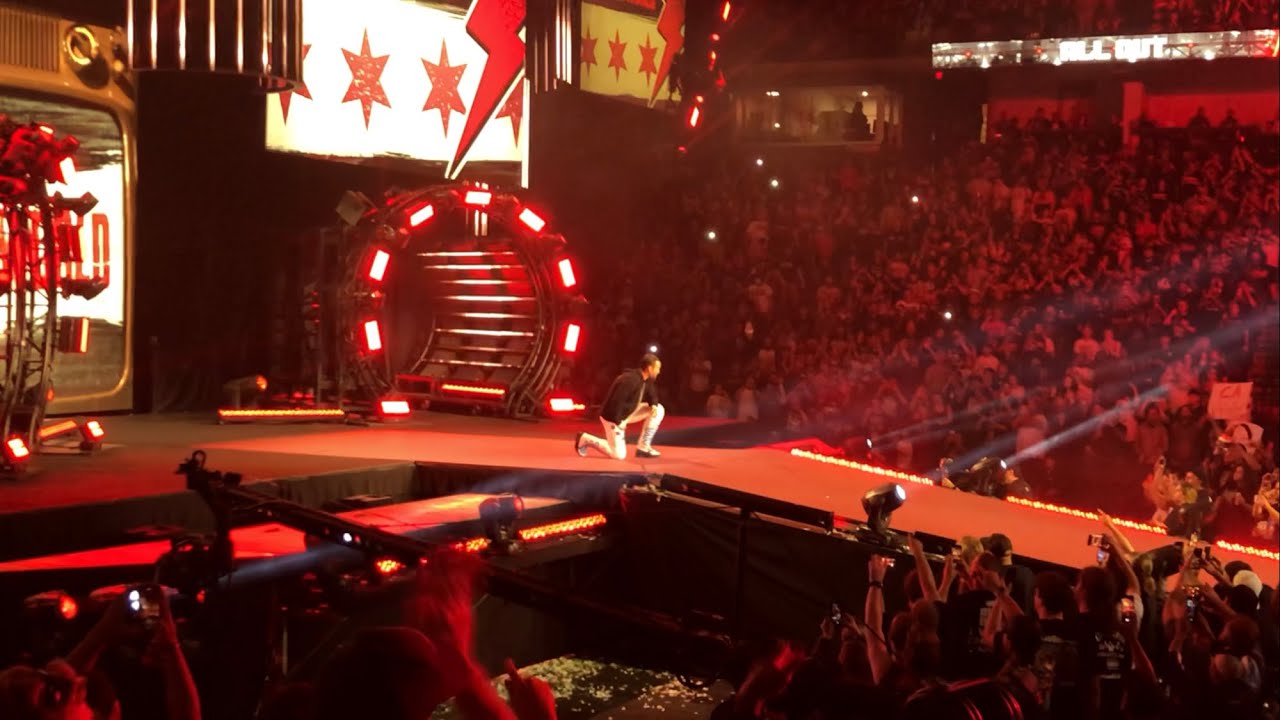 CM PUNK AEW ALL OUT Entrance 2022 w/ Reaction