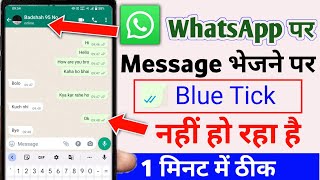 Whatsapp Message Seen But No Blue Ticks | whatsapp me blue tick nahi ho raha hai | whatsapp screenshot 2