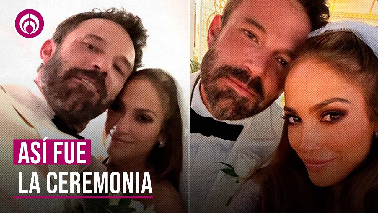 Jennifer Lopez y Ben Affleck se casan en Las Vegas, ¡20 años después!