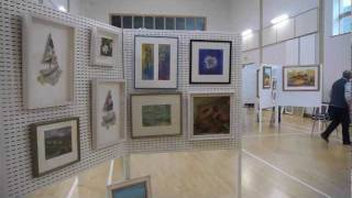 Athy Art Group Exhibition Setup 2011