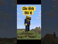 Câu lệnh thú vị #minecraft