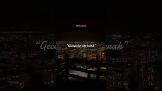 Bitti Dünyam Ziyan Oldum “Geceye Bir Söz Bırak”