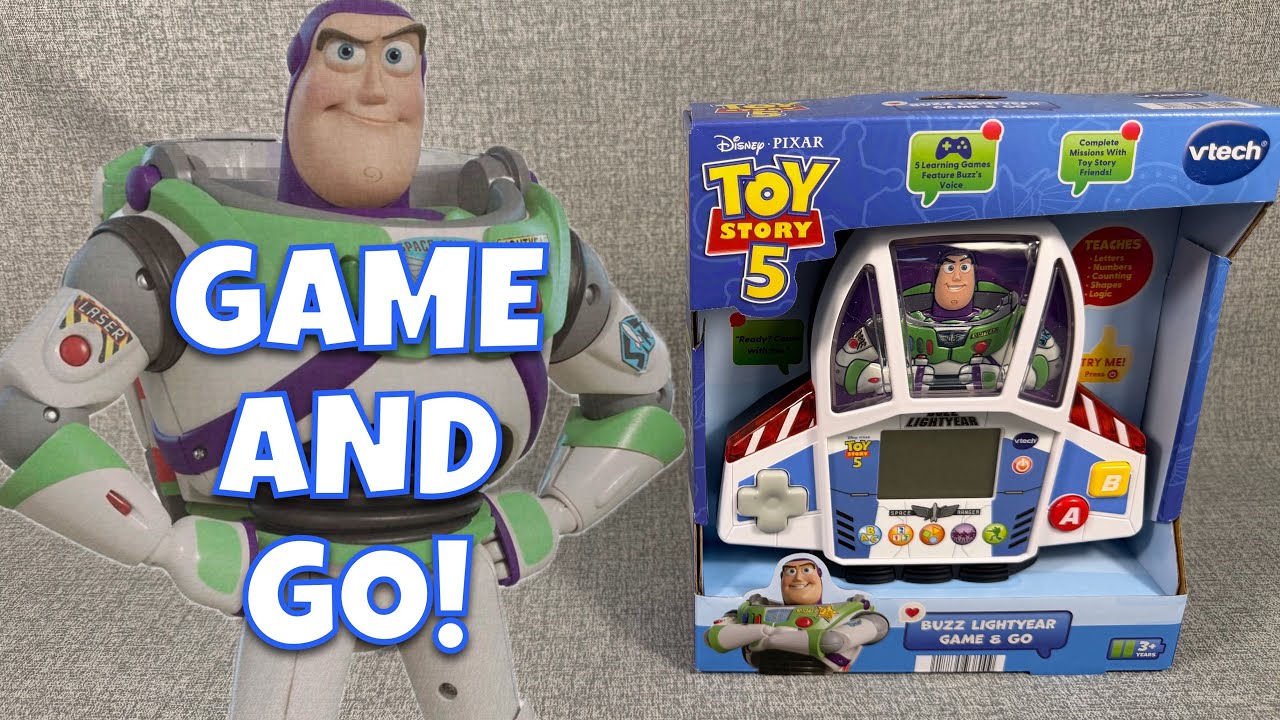 TOY STORY 5 vtech BUZZ LIGHTYEAR GAME AND GO! - YouTube