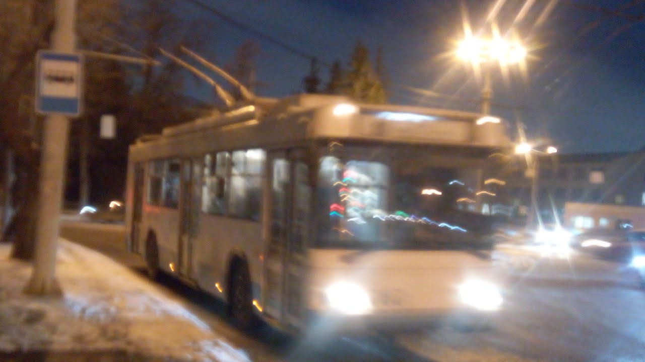 Поездка на троллейбусе Тролза-5275.07 «Оптима» 303, маршрут 30, Екатеринбург