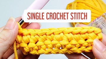 MÓC LEN CƠ BẢN: Hướng dẫn móc mũi đơn | NoLi Handmade