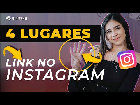 4 LUGARES para inserir links no Instagram | Descubra onde divulgar links