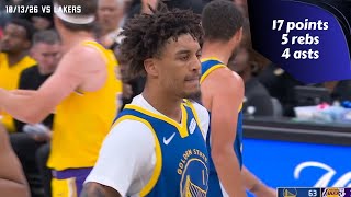 Yaxel Lendeborg preseason vs Lakers - 17 points, 5 rebounds, 4 assists - 10/13/26