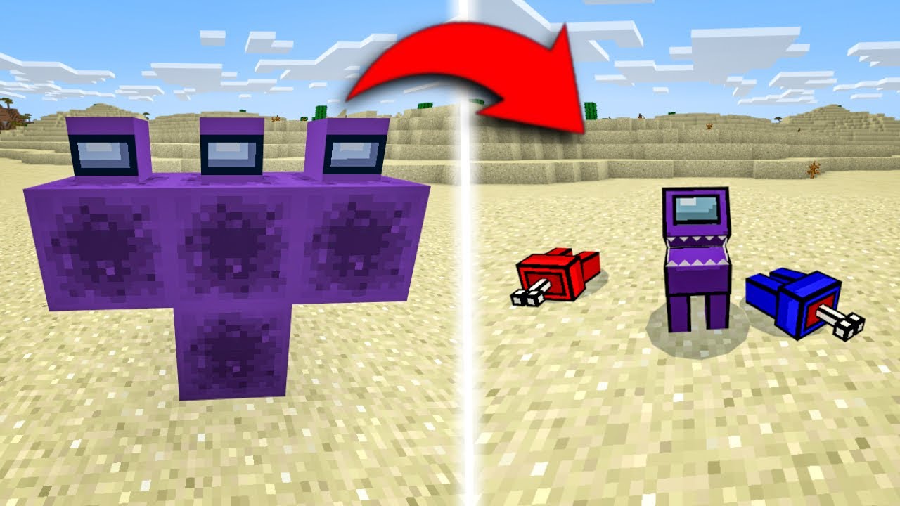 How To Spawn Purple Imposter Boss In Minecraft Among Us YouTube