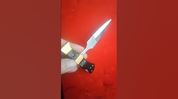 Cool push Dagger. #knife #weapons #oioi #knives #unique #vintage #dagger #music #edc #blade #cool