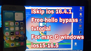 [*NEW]iSkip ios 16.4.1 free hello bypass tutorial | windows&mac | support all checkm8 devices