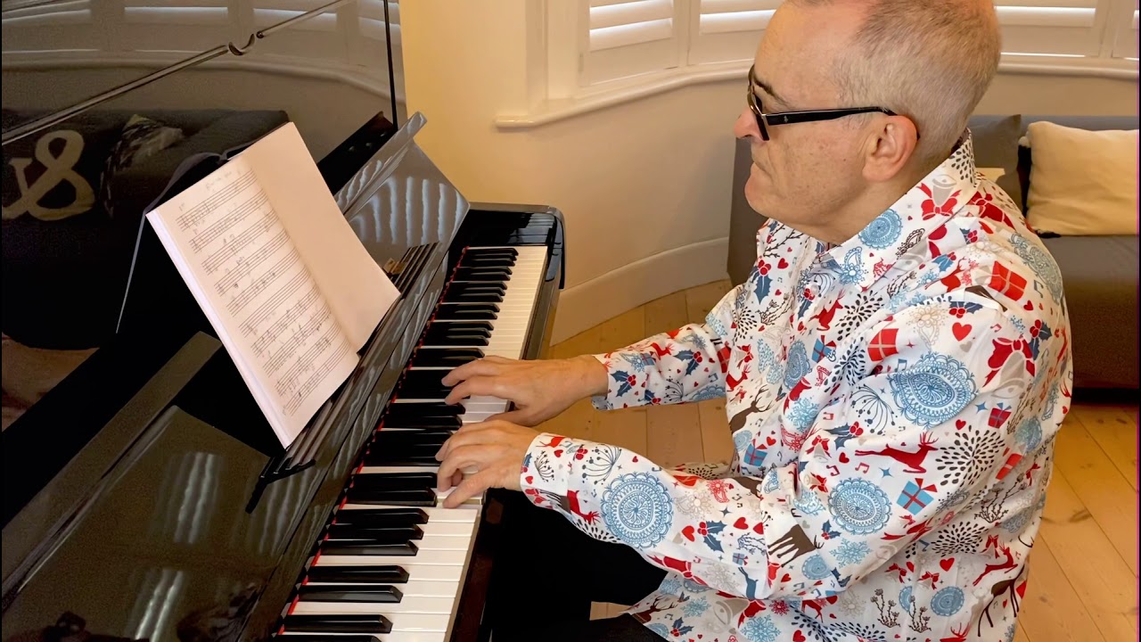 David Bowie - Black Star - piano improvisation played by Doug Gould