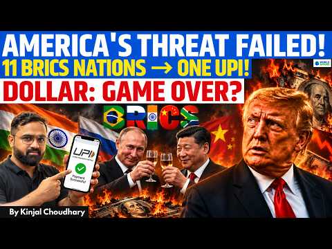 INDIA SHUTS DOLLAR OUT! BRICS New Payment System To Use UPI & Digital Rupee? | Kinjal