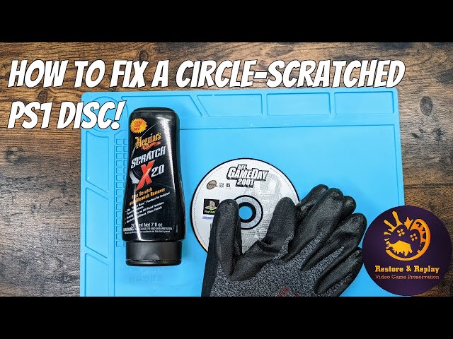 Resurfacing a DVD using car scratch remover! 