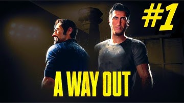 A WAY OUT Walkthrough Xbox One X Campaign Gameplay Part 1 - INTRO w/ Baytuh