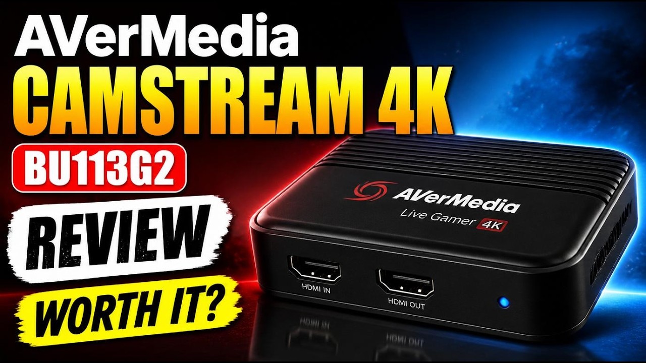 AVerMedia CamStream 4K BU113G2 - Product Review - Is It Really