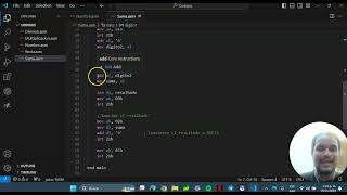 Ejercicios en Lenguaje Ensamblador VS Code