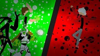 Ben 10 VS Albedo (Stick Nodes PRO/Collab w Albedo 10)