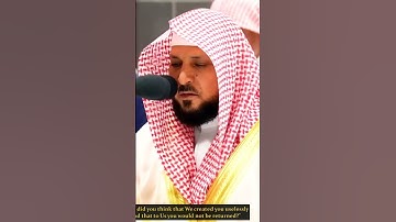 آية تختصر كل شيء ~ تلاوة الشيخ ماهر المعيقلي